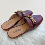 Corky Keepsake Burgundy Faux Leather Mules - Jessi Jayne Boutique