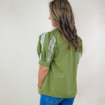 Olive Orchard Embroidered Top - Jessi Jayne Boutique