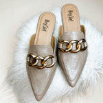 Corky Playin For Keeps Taupe Mule - Jessi Jayne Boutique