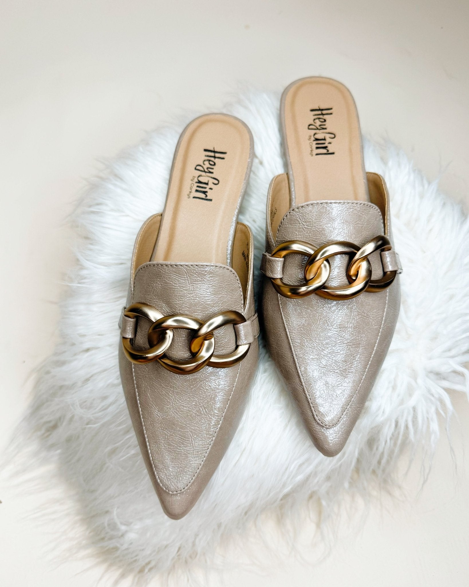 Corky Playin For Keeps Taupe Mule - Jessi Jayne Boutique