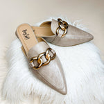 Corky Playin For Keeps Taupe Mule - Jessi Jayne Boutique