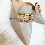 Corky Playin For Keeps Taupe Mule - Jessi Jayne Boutique