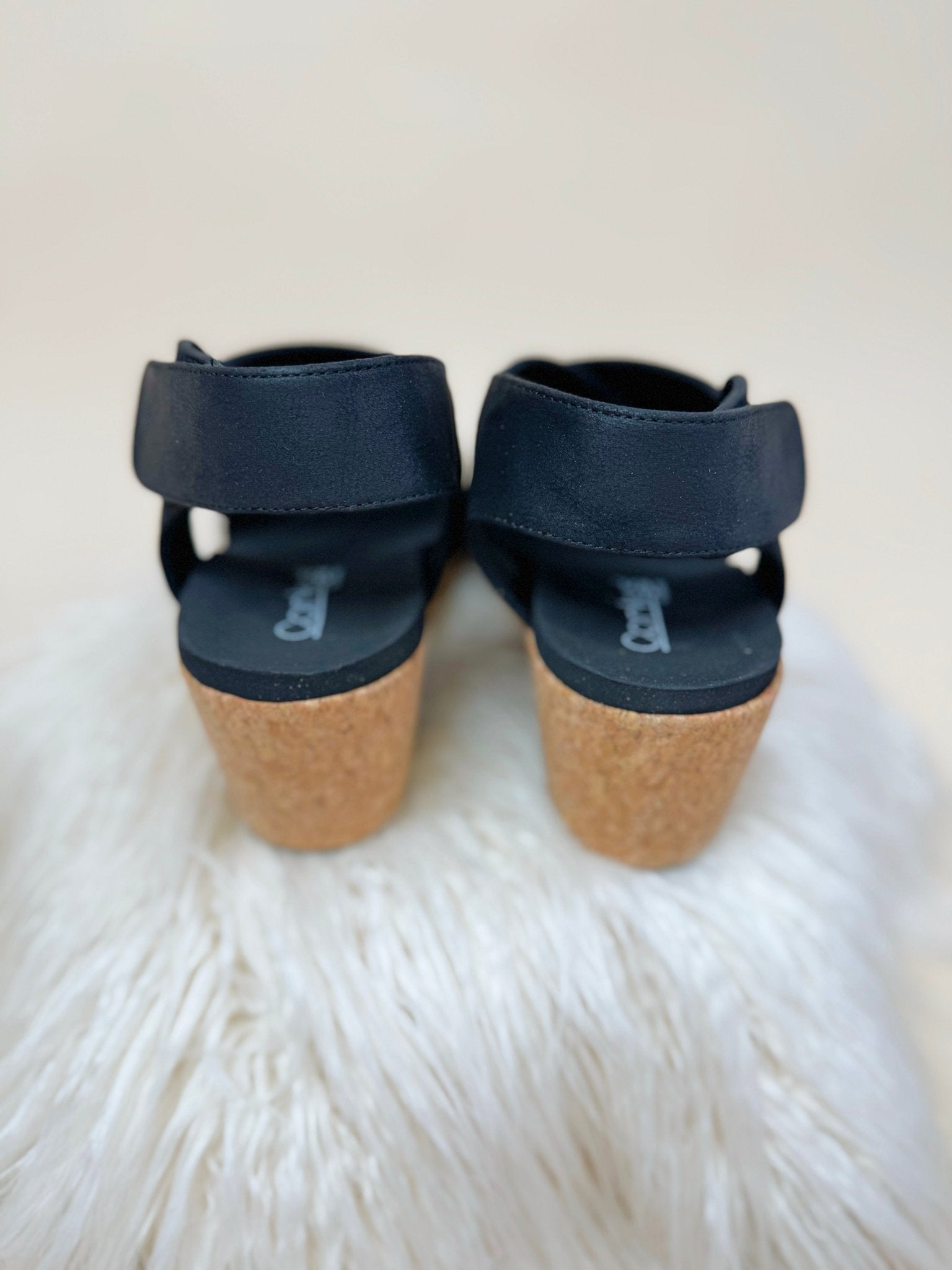 Corky Case Closed Black Wedge - Jessi Jayne Boutique
