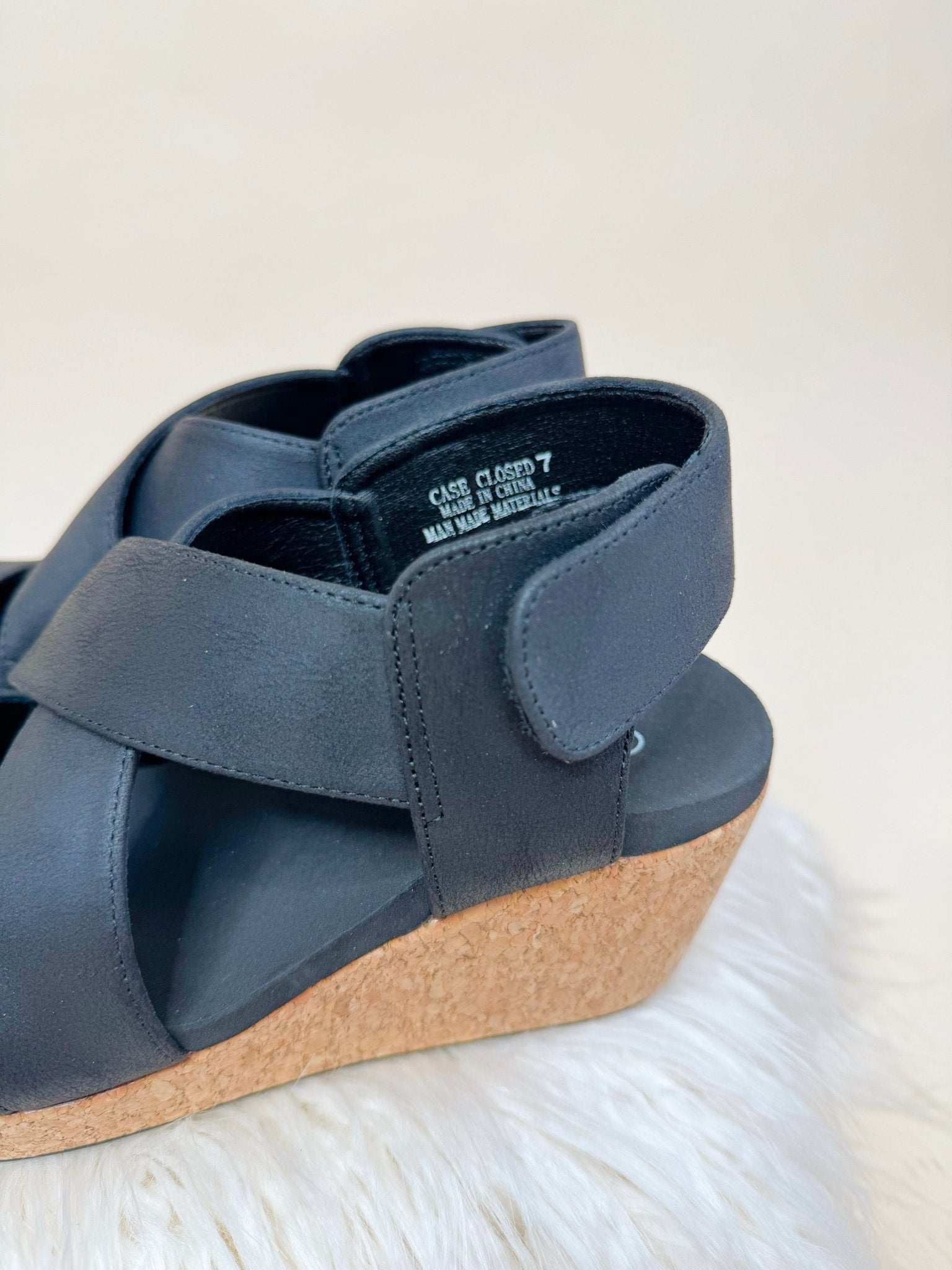 Corky Case Closed Black Wedge - Jessi Jayne Boutique