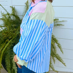 Candy Stripe Daydream Top - Jessi Jayne Boutique