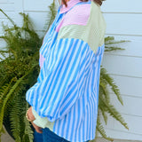 Candy Stripe Daydream Top - Jessi Jayne Boutique