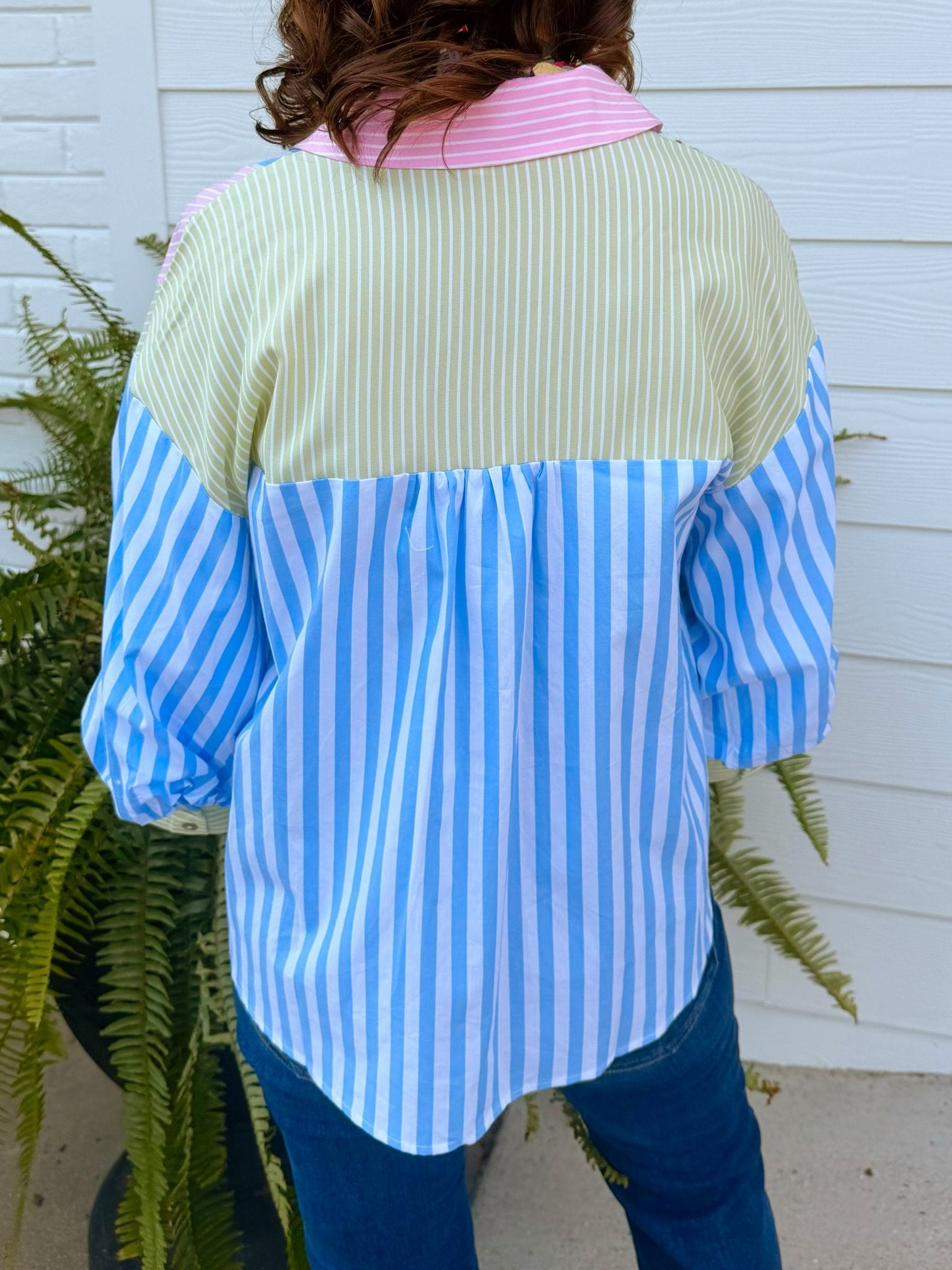 Candy Stripe Daydream Top - Jessi Jayne Boutique