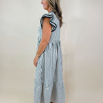 French Market Midi Dress - Jessi Jayne Boutique