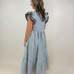 French Market Midi Dress - Jessi Jayne Boutique