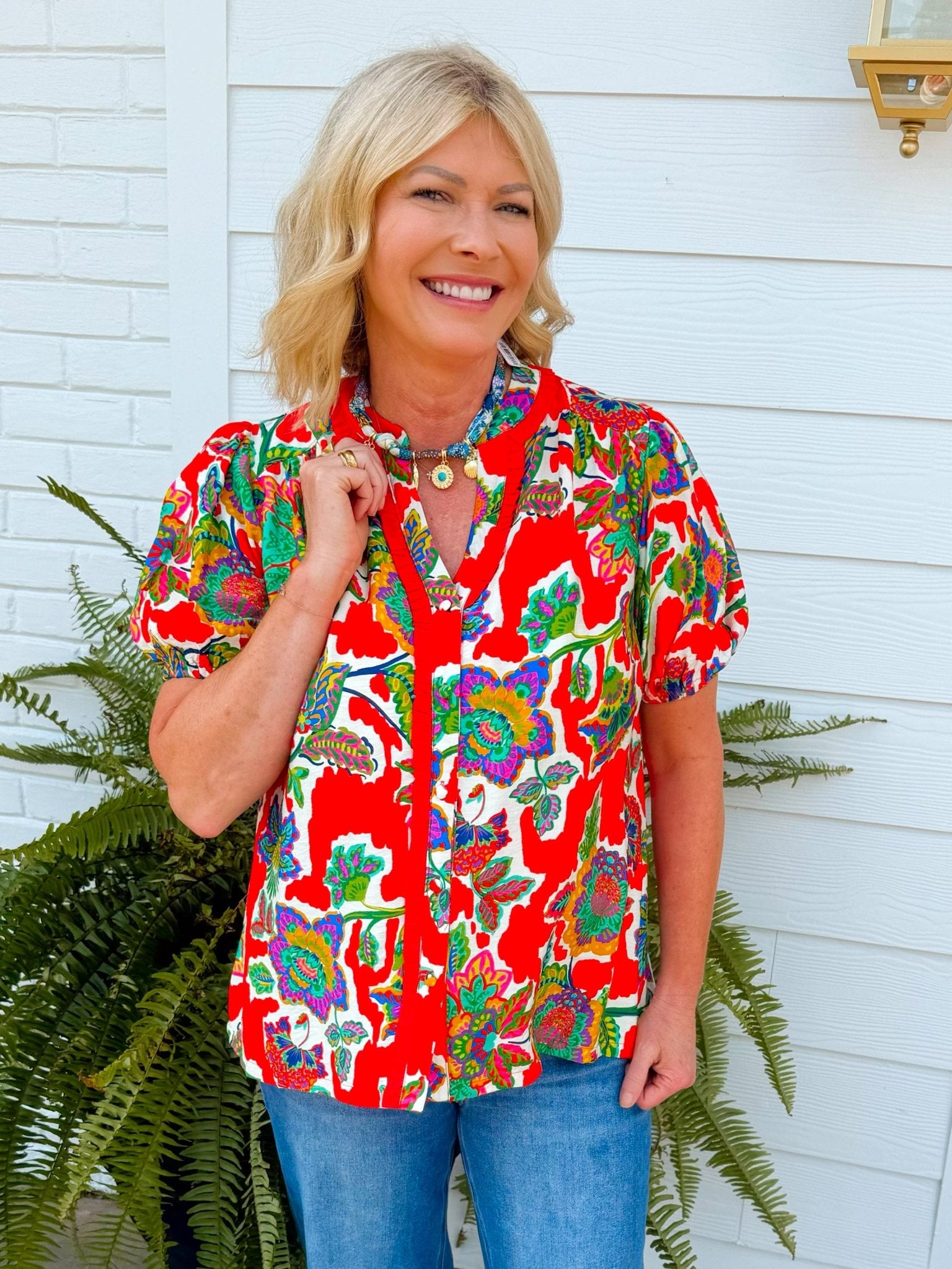 Festival Muse Ruffle Top - Jessi Jayne Boutique
