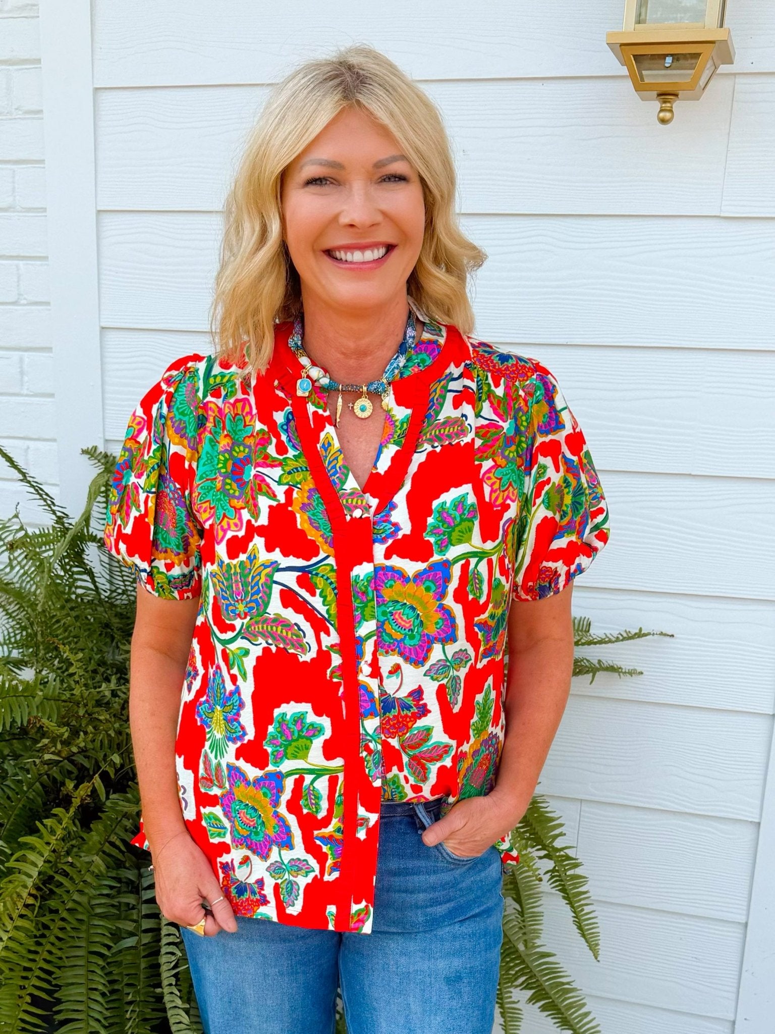 Festival Muse Ruffle Top - Jessi Jayne Boutique