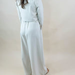 Tailored Elegance Cropped Blazer Wide - Leg Pants Set - Jessi Jayne Boutique