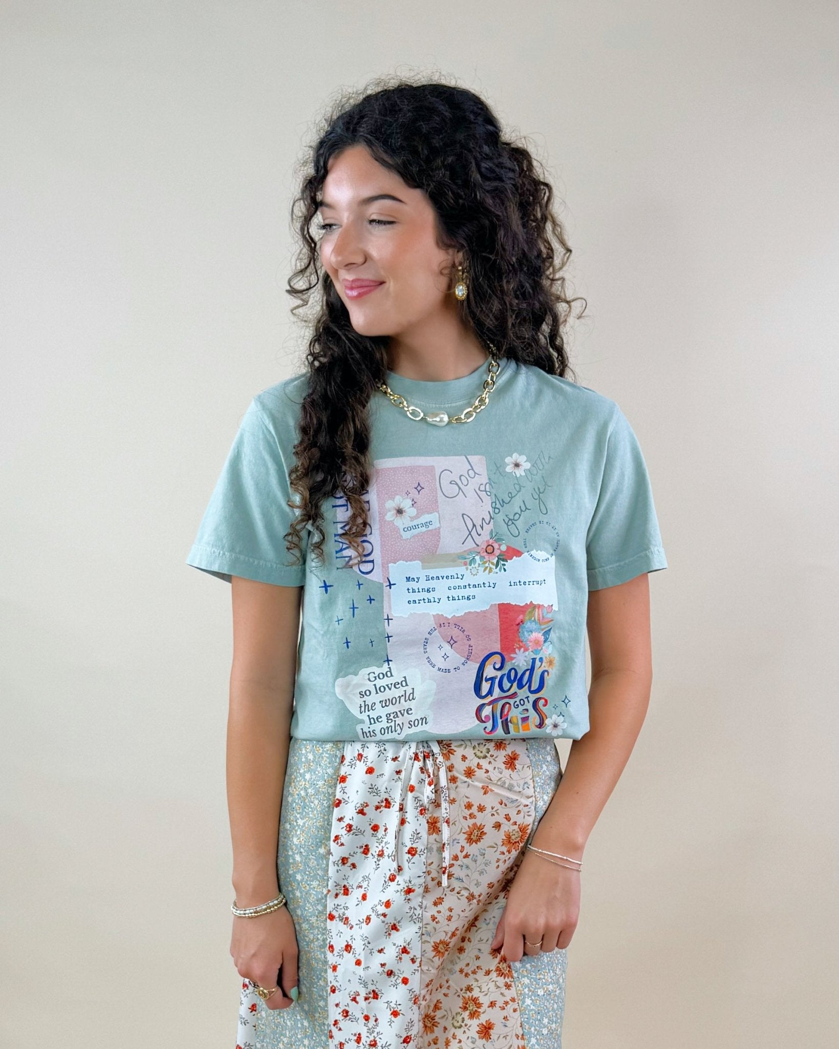 God's Got This Collage Graphic Tee - Jessi Jayne Boutique