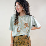 Cowboy Trail Puff Graphic Tee - Jessi Jayne Boutique