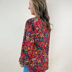 Garden Views Floral Blouse - Jessi Jayne Boutique