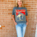 Wild West Cowboy Graphic Tee - Jessi Jayne Boutique