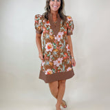 Autumn Garden Embroidered Dress - Jessi Jayne Boutique