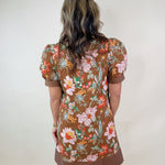 Autumn Garden Embroidered Dress - Jessi Jayne Boutique