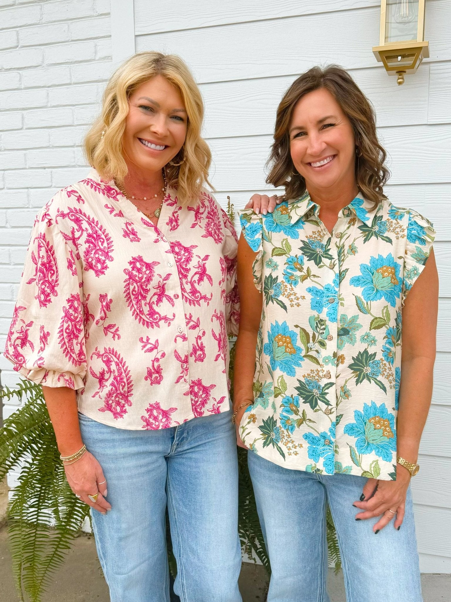 Raspberry Heirloom Blouse - Jessi Jayne Boutique