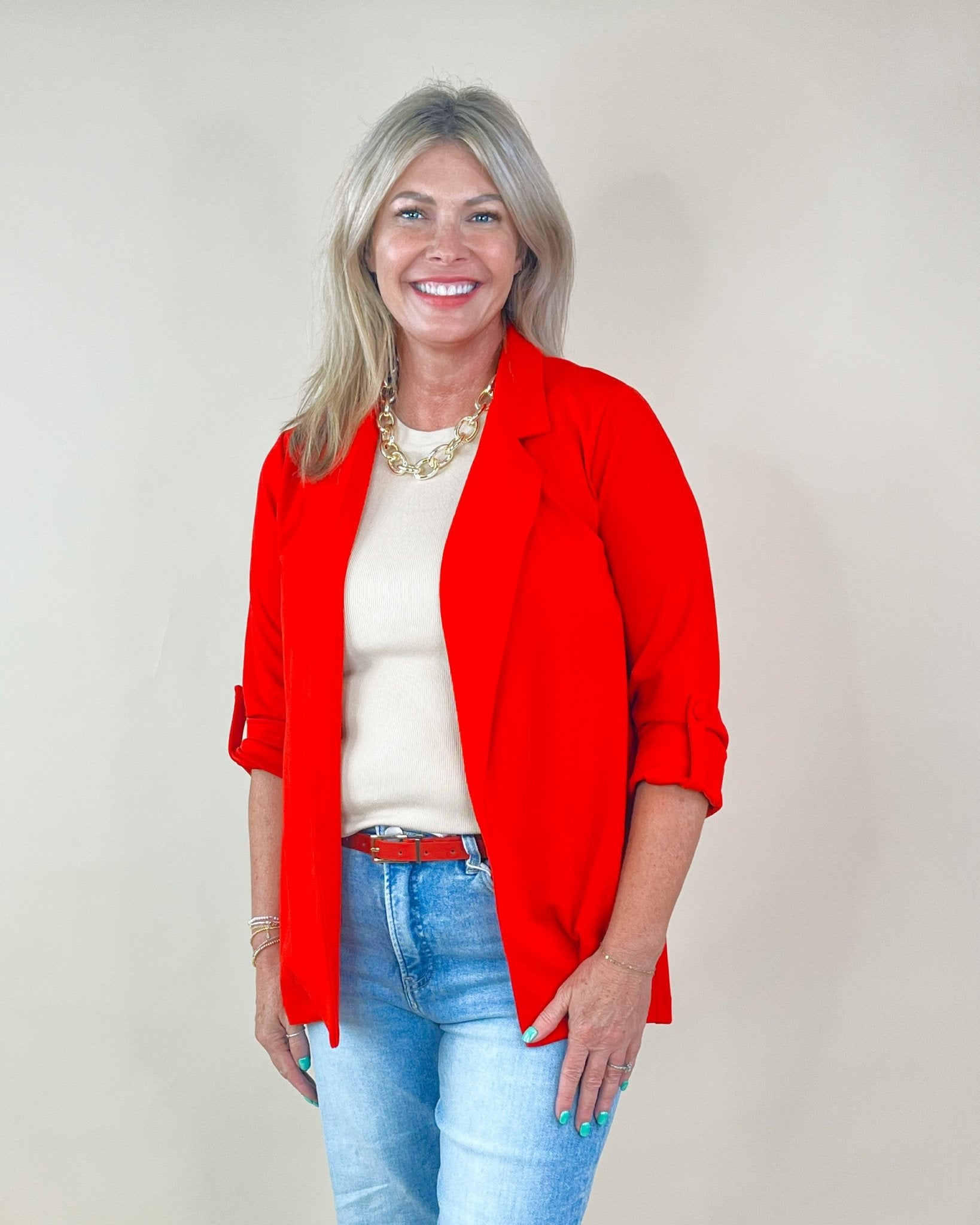 Power Play Blazer - Jessi Jayne Boutique