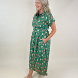 Daisy Belted Midi Dress - Jessi Jayne Boutique