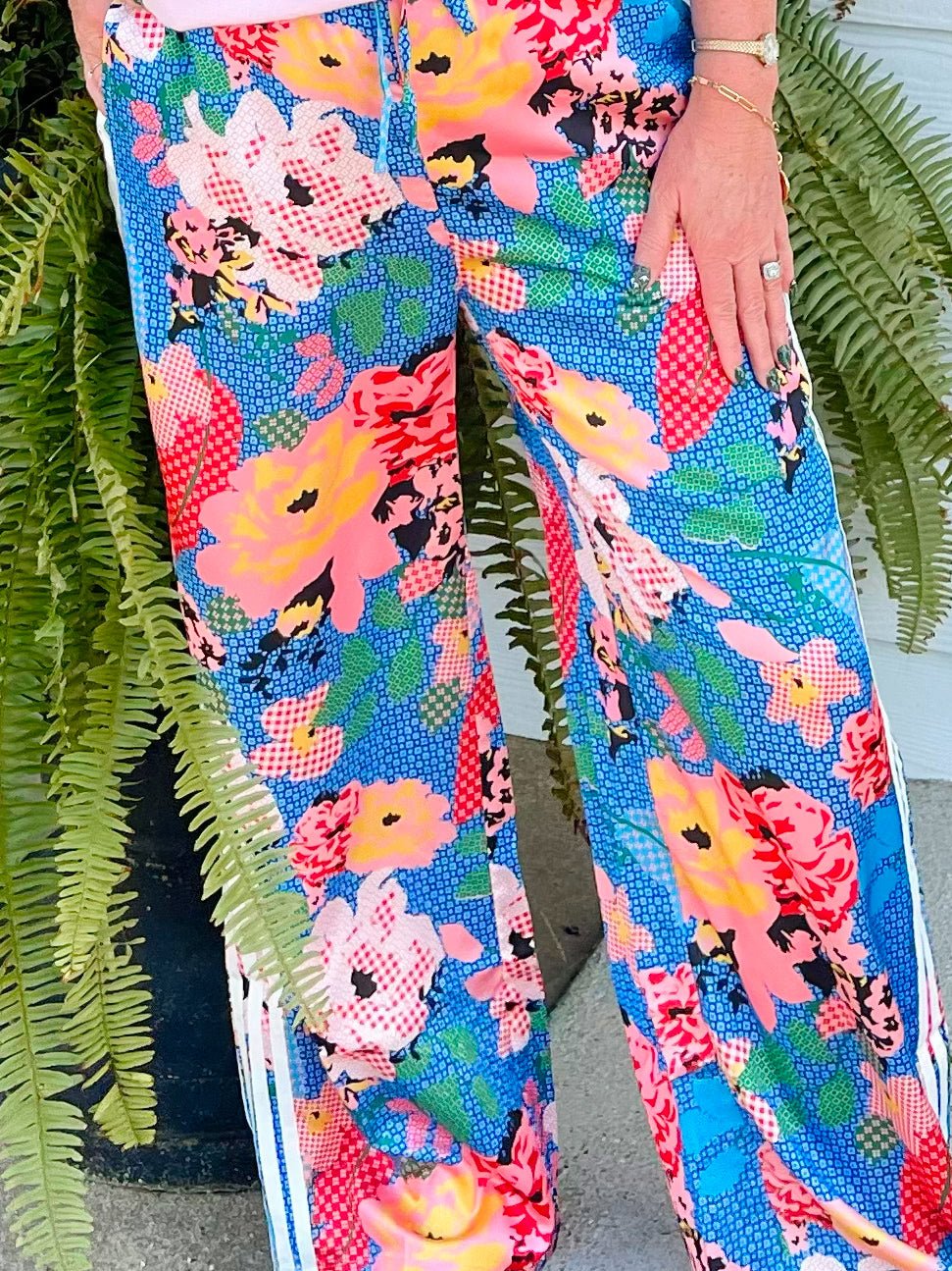 Boardwalk Bloom Pants - Jessi Jayne Boutique