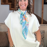 Everyday Mock Neck Sweater Top