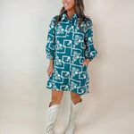Garden Grove Embroidered Mini Dress - Jessi Jayne Boutique