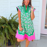 Magnolia Lane Floral Dress