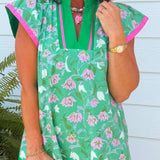 Magnolia Lane Floral Dress
