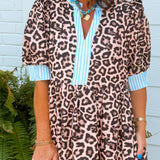 Wild at Heart Leopard Midi Dress