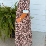 Wild at Heart Leopard Midi Dress