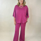 Wanderer Ribbed Lounge Set - Jessi Jayne Boutique