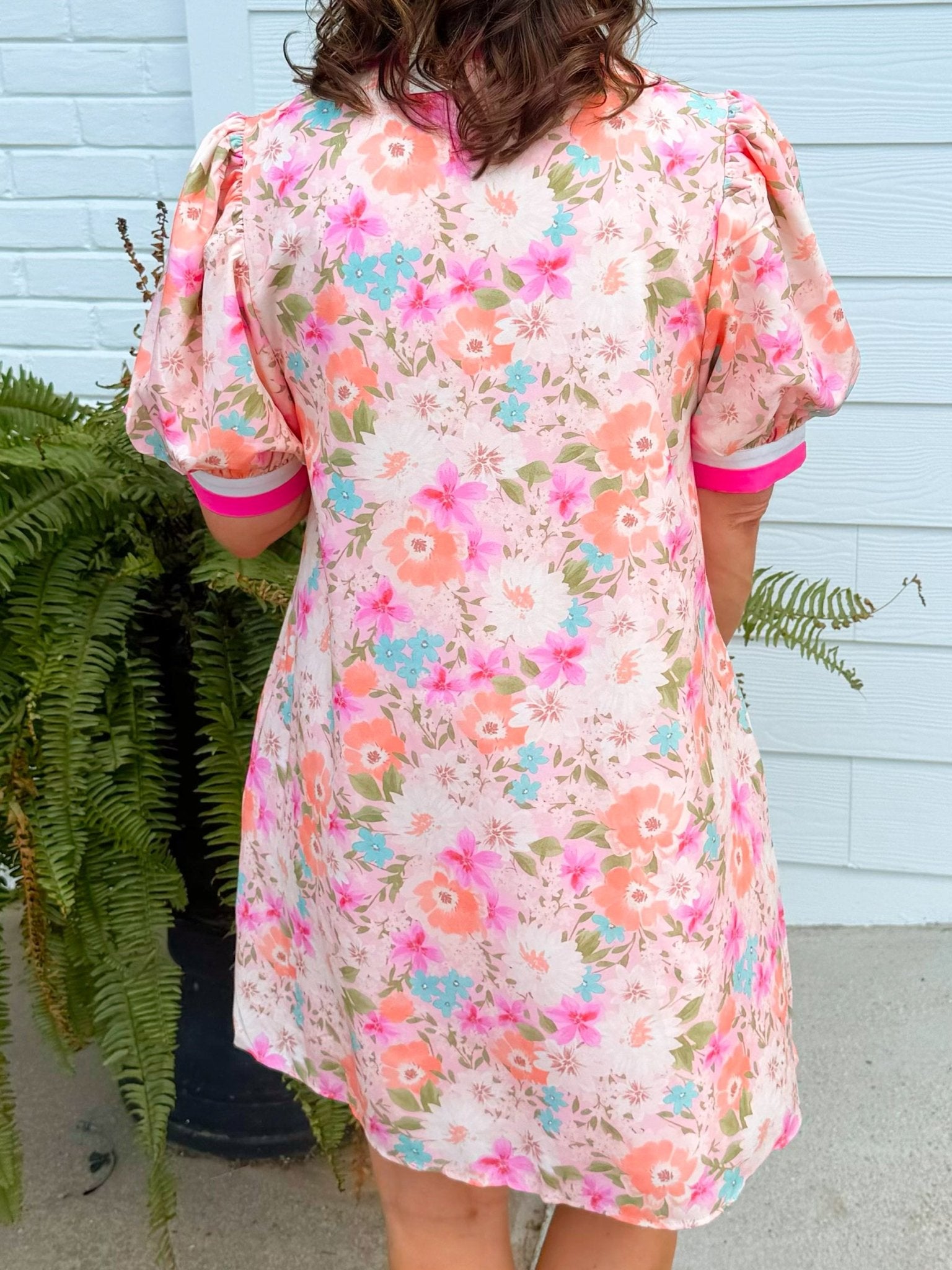 Cottage Bloom Floral Dress - Jessi Jayne Boutique