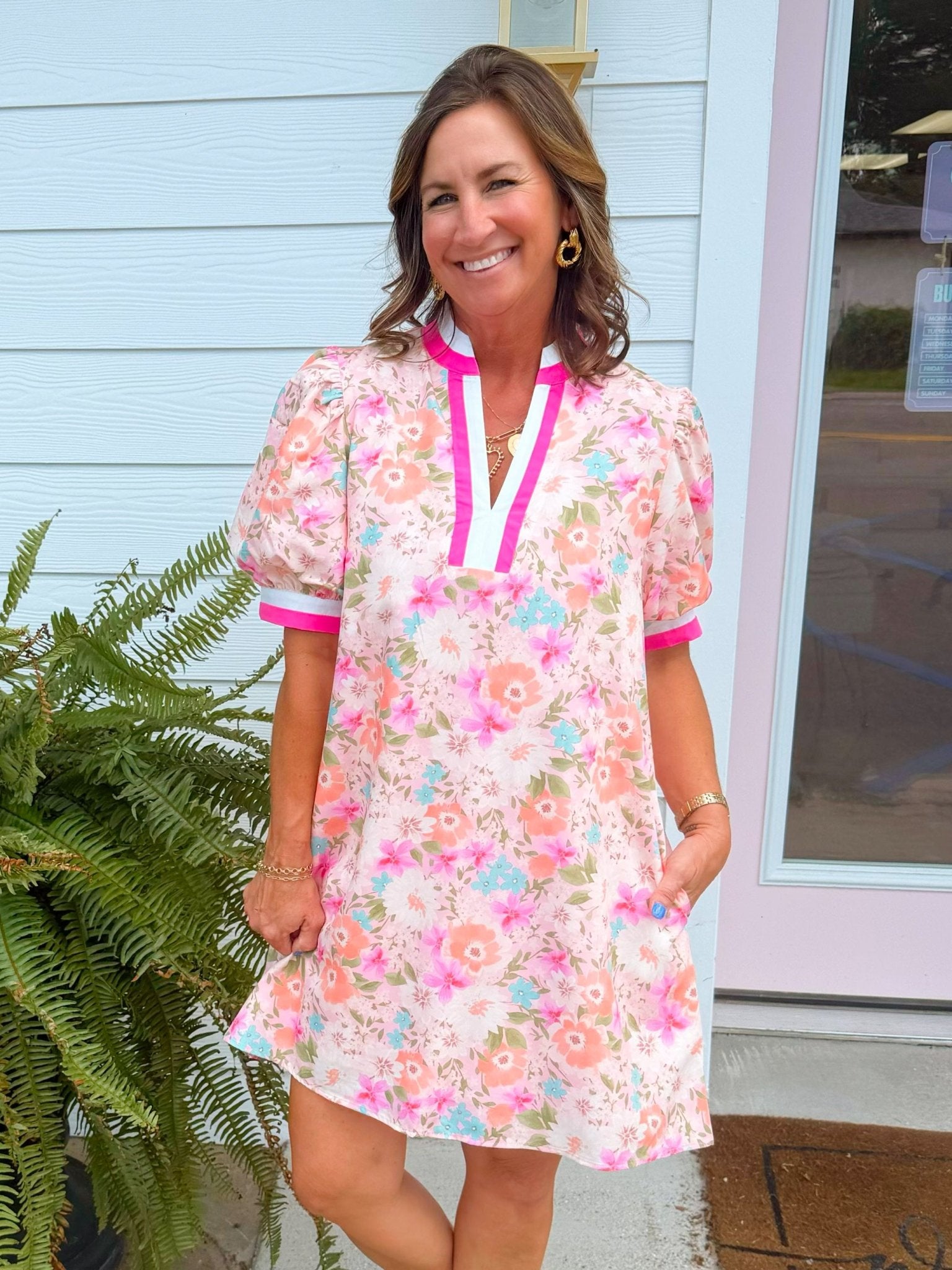 Cottage Bloom Floral Dress - Jessi Jayne Boutique