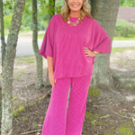 Wanderer Ribbed Lounge Set - Jessi Jayne Boutique