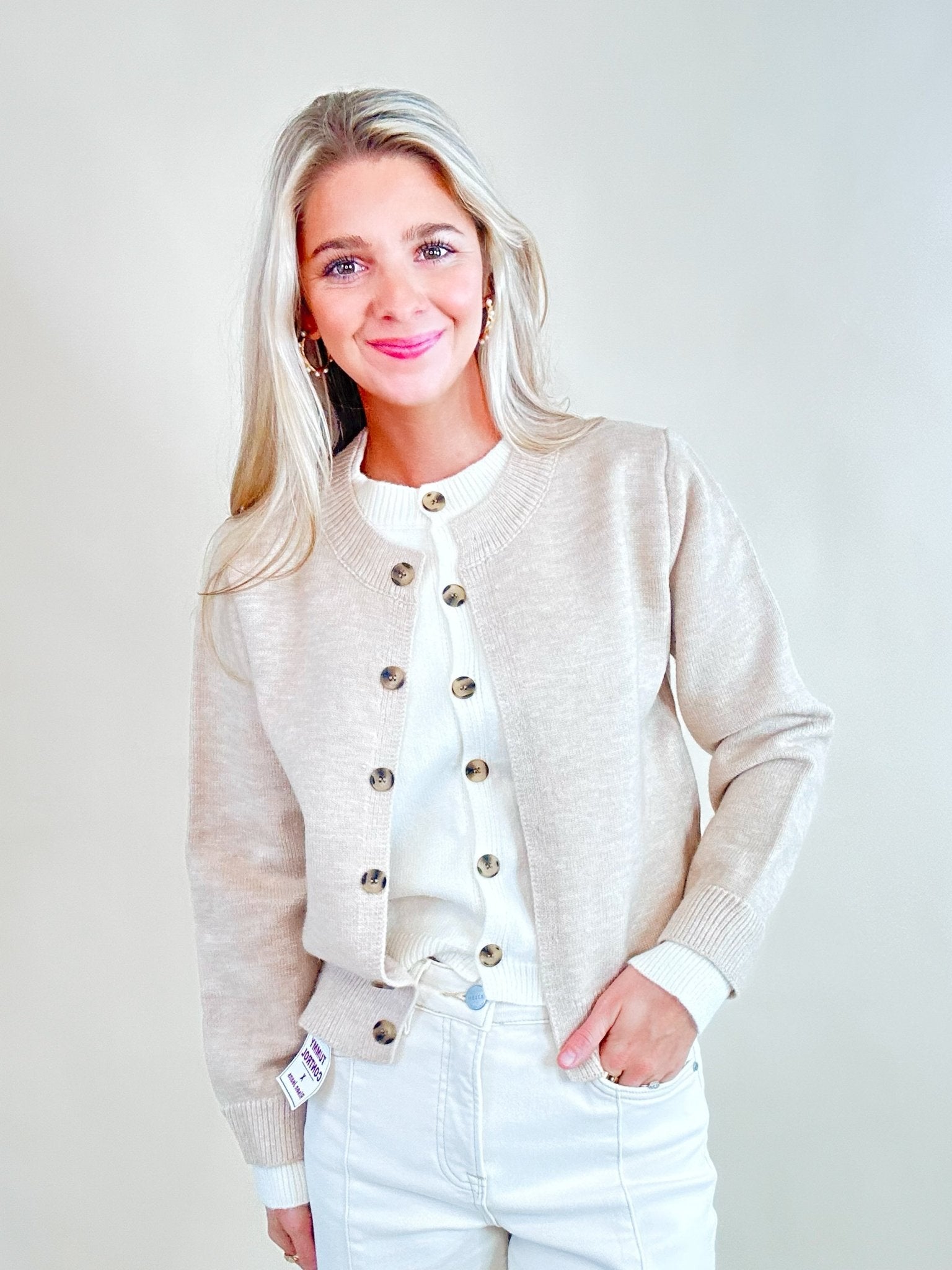 Latte Layers Cardigan Sweater - Jessi Jayne Boutique