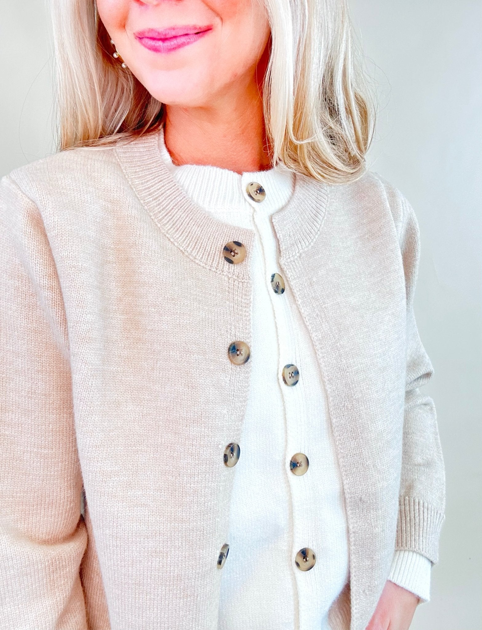 Latte Layers Cardigan Sweater - Jessi Jayne Boutique