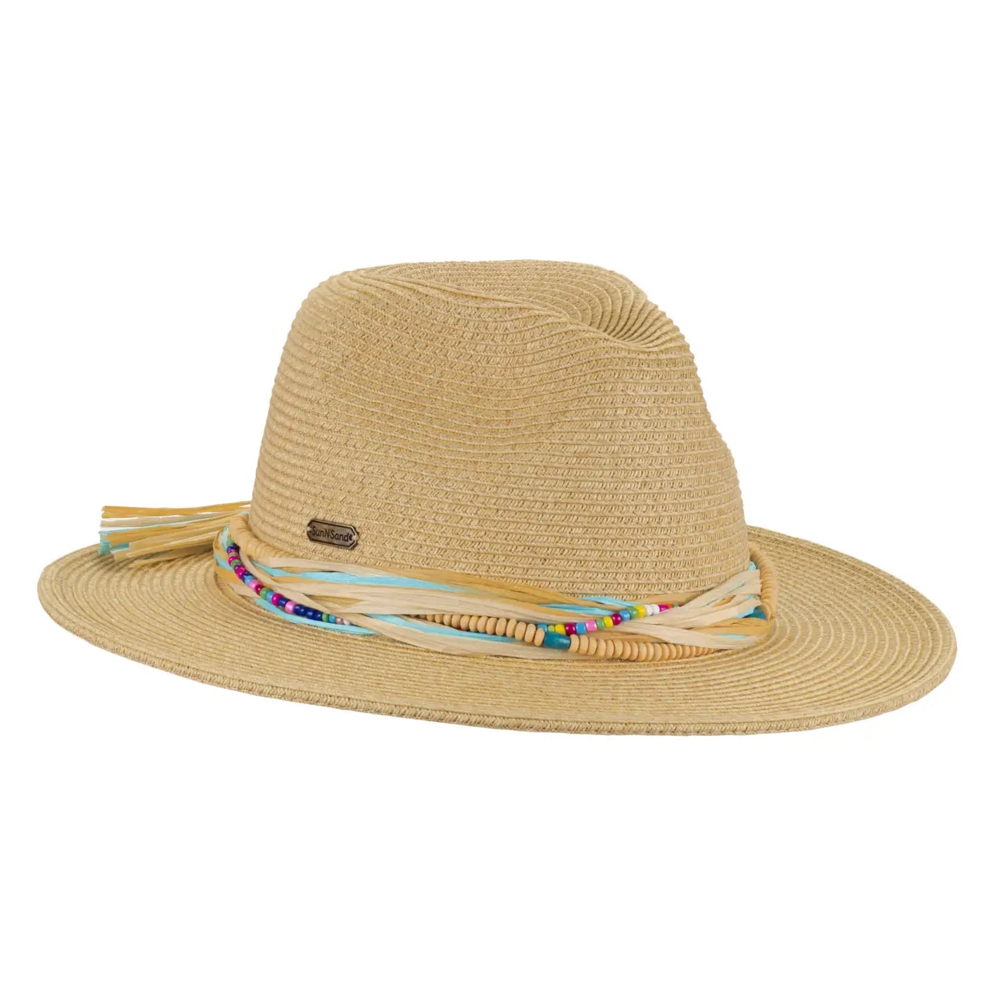 Natural Paper Braid Safari Hat by Sun 'N' Sand - Jessi Jayne Boutique