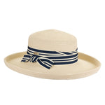 Ivory Paper Braid Boater Hat by Sun 'N' Sand - Jessi Jayne Boutique