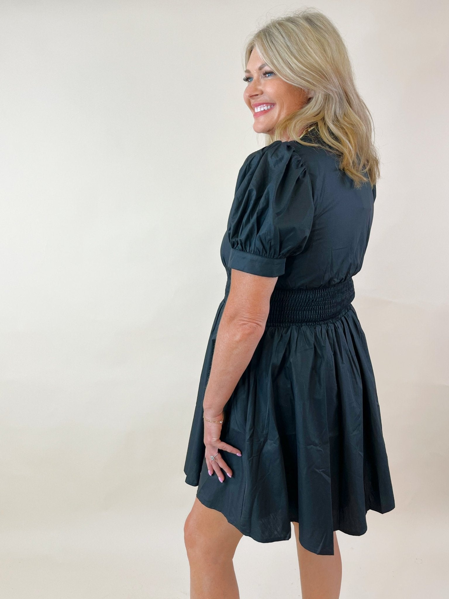 Midnight Moment Mini Dress - Jessi Jayne Boutique