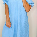 Bluebell Breezy Puff Sleeve Mini Dress - Jessi Jayne Boutique