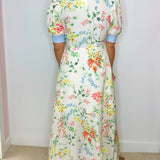 Meadow Stripe Button Midi Dress - Jessi Jayne Boutique