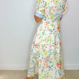 Meadow Stripe Button Midi Dress - Jessi Jayne Boutique