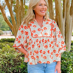 Marigold Meadow Blouse - Jessi Jayne Boutique