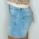 Risen Blue Bay Cutoff Shorts - Jessi Jayne Boutique