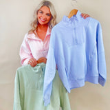Cozy Court Quarter - Zip Pullover - 3 Colors Available - Jessi Jayne Boutique