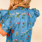Meadow Muse Embroidered Top - Jessi Jayne Boutique