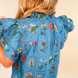 Meadow Muse Embroidered Top - Jessi Jayne Boutique