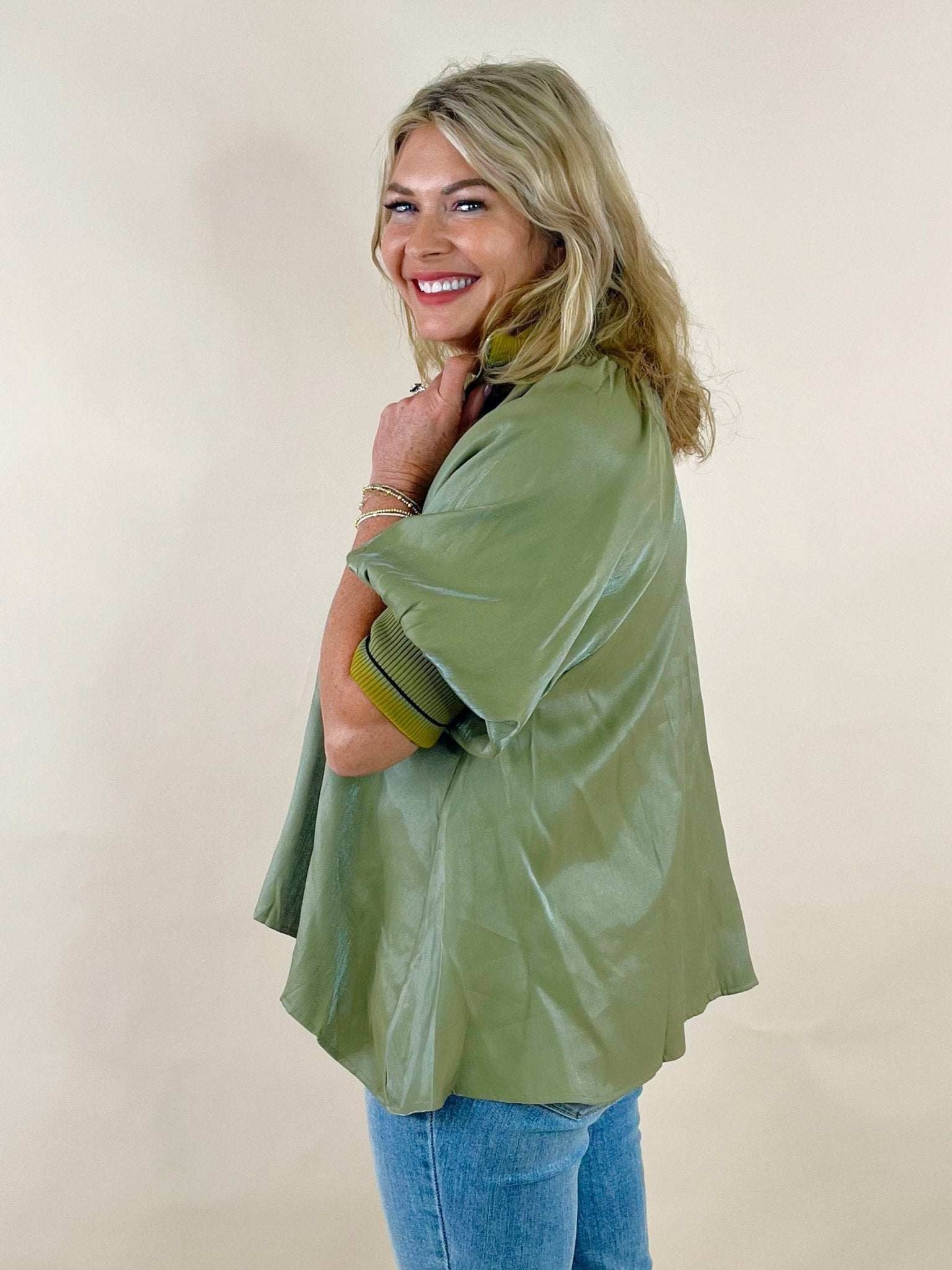 The Uptown Zip Top - Jessi Jayne Boutique